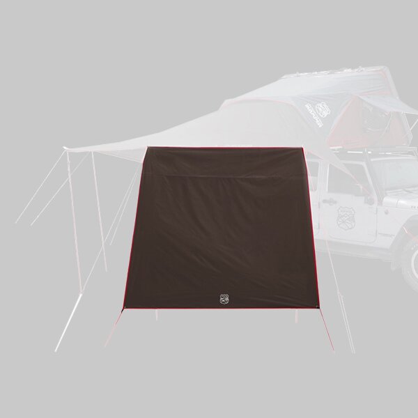iKamper Luifel Windscherm (2.0 / Burgundy)