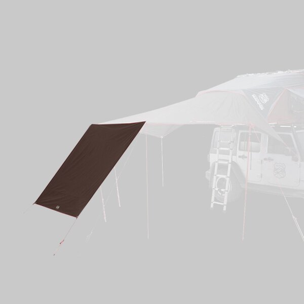 iKamper Luifel Windscherm (2.0 / Burgundy)